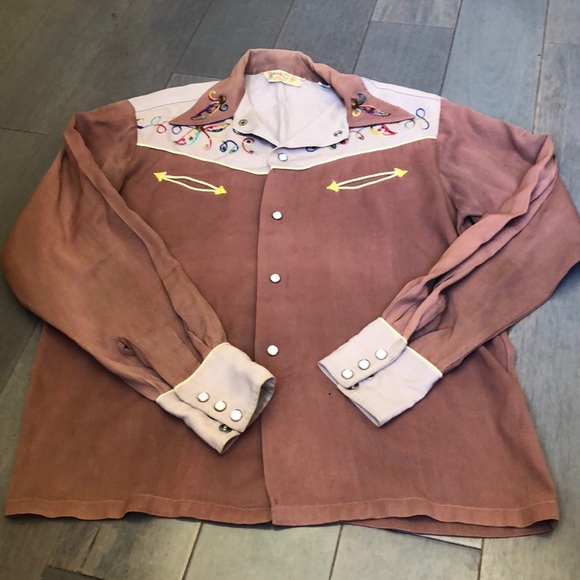 h Bar c Ranchwear Tops - H Bar C Ranchwear button down shirt.
